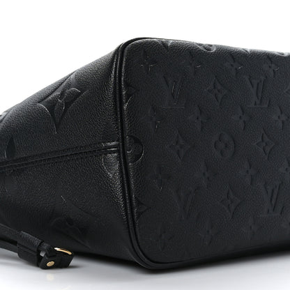 Louis Vuitton Empreinte Monogram Giant Neverfull MM Black 7 of 8