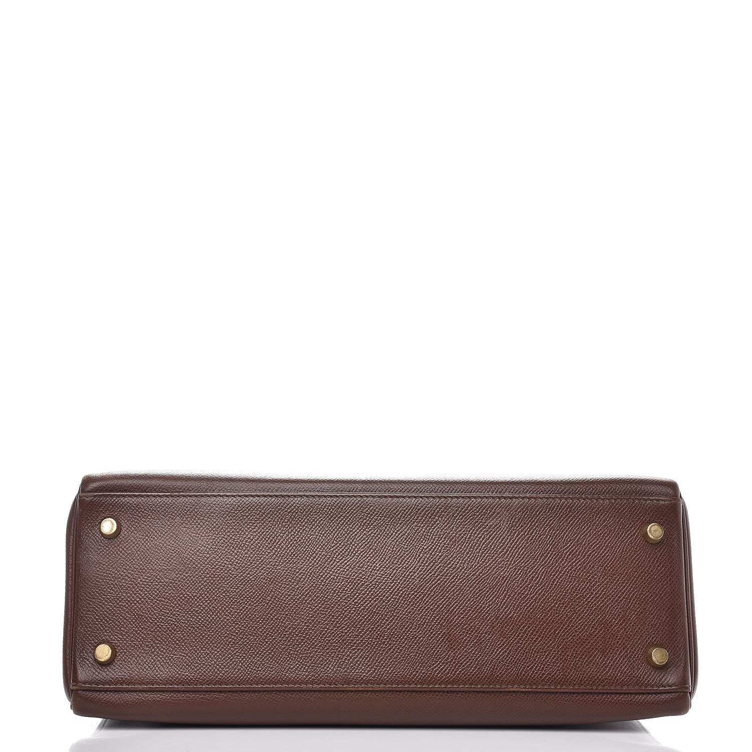 Hermes Courchevel Retourne Kelly 32 Chocolate 7 of 37