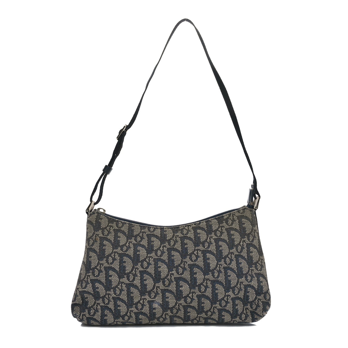 Monogram Shoulder Bag Pochette Black