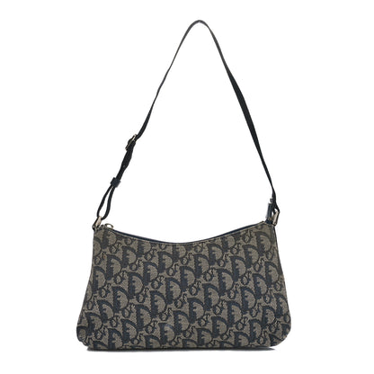Christian Dior Monogram Shoulder Bag Pochette Black 1 of 12