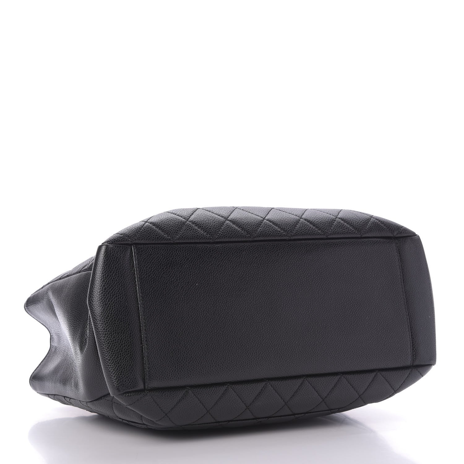 Chanel Caviar Quilted Grand Shopping Tote GST Black 4 of 9