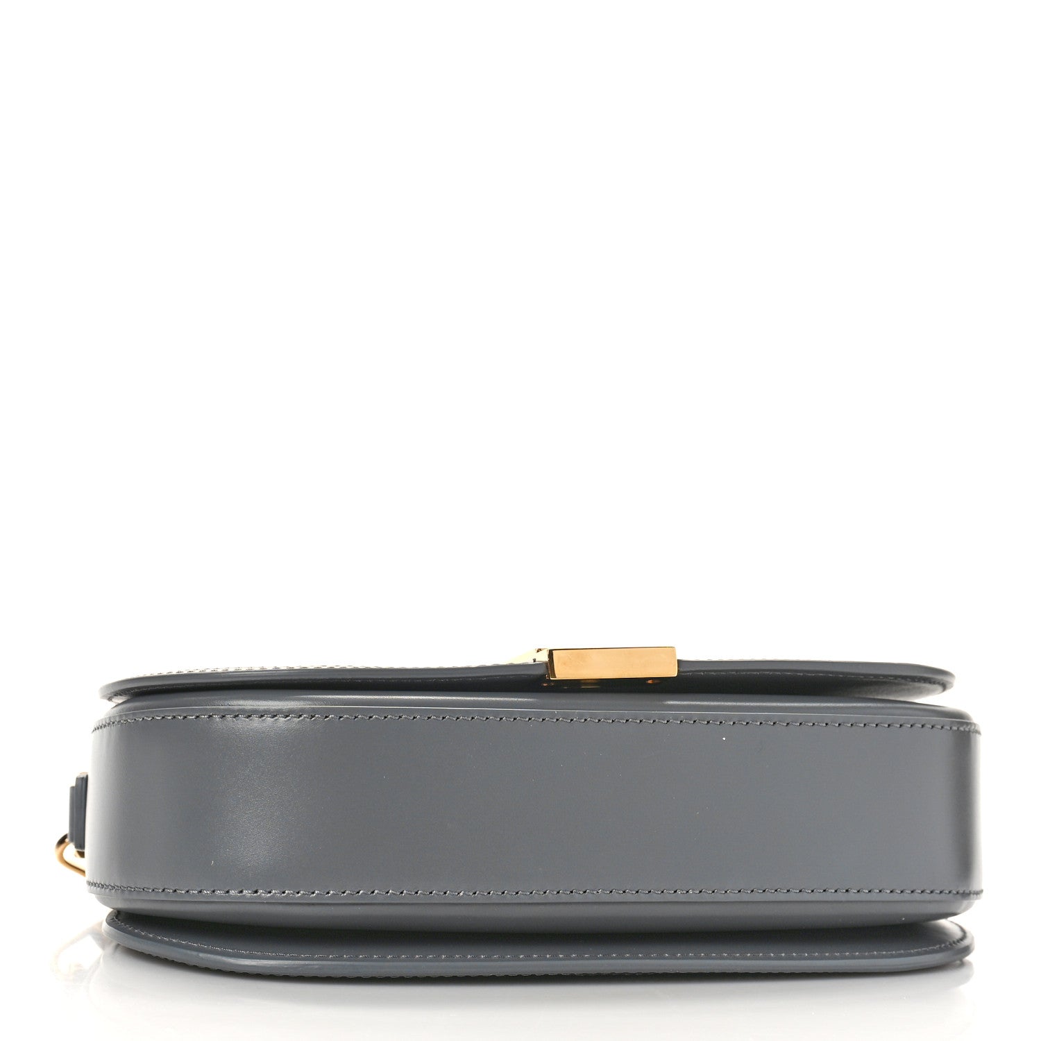 Versace Calfskin Medium Greca Goddess Shoulder Bag Grey 4 of 9