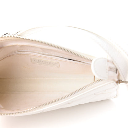 Chanel Caviar Quilted Timeless CC Shoulder Bag White 5 of 12