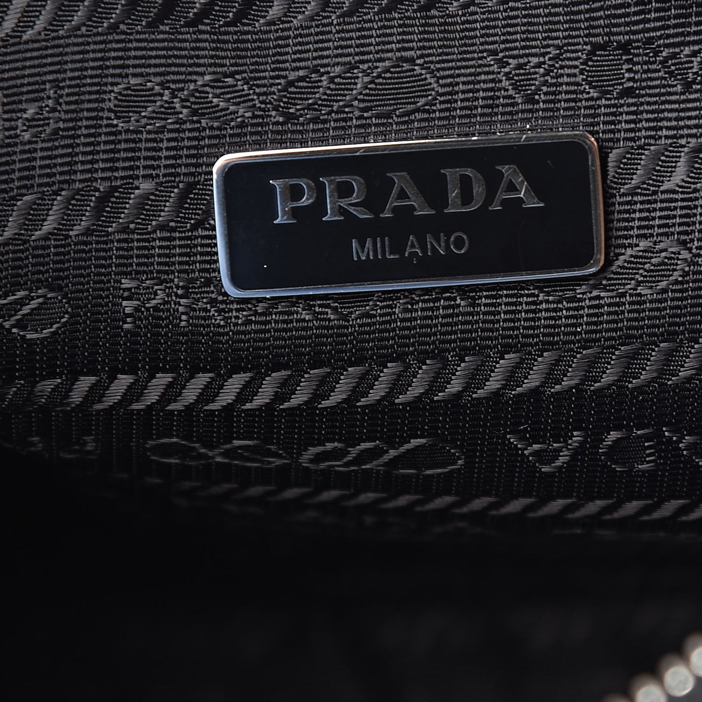 Nylon Re-Edition 2005 Shoulder Bag Black
