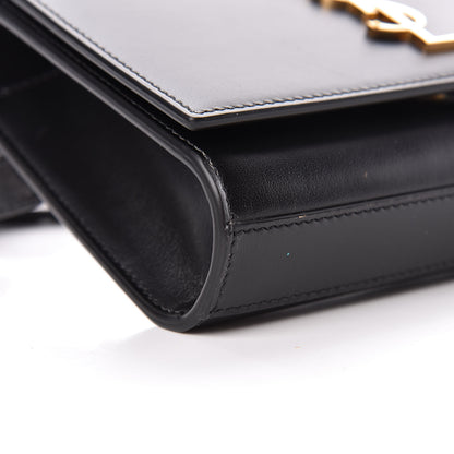 Saint Laurent Smooth Calfskin Monogram Kate Belt Bag Black 9 of 10