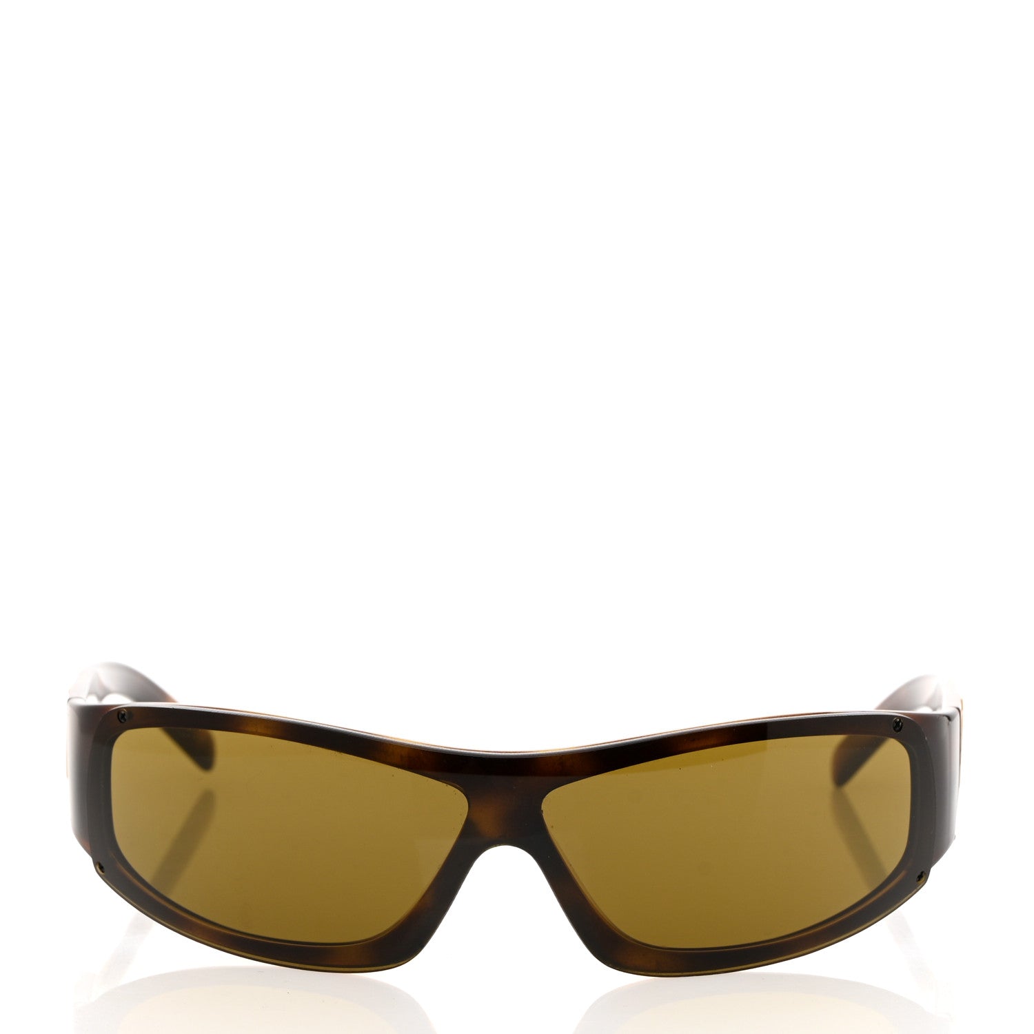 Chanel Baguette CC Sunglasses Tortoise 2 of 8