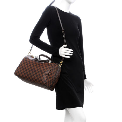 Louis Vuitton Damier Ebene Speedy Bandouliere 30 2 of 7