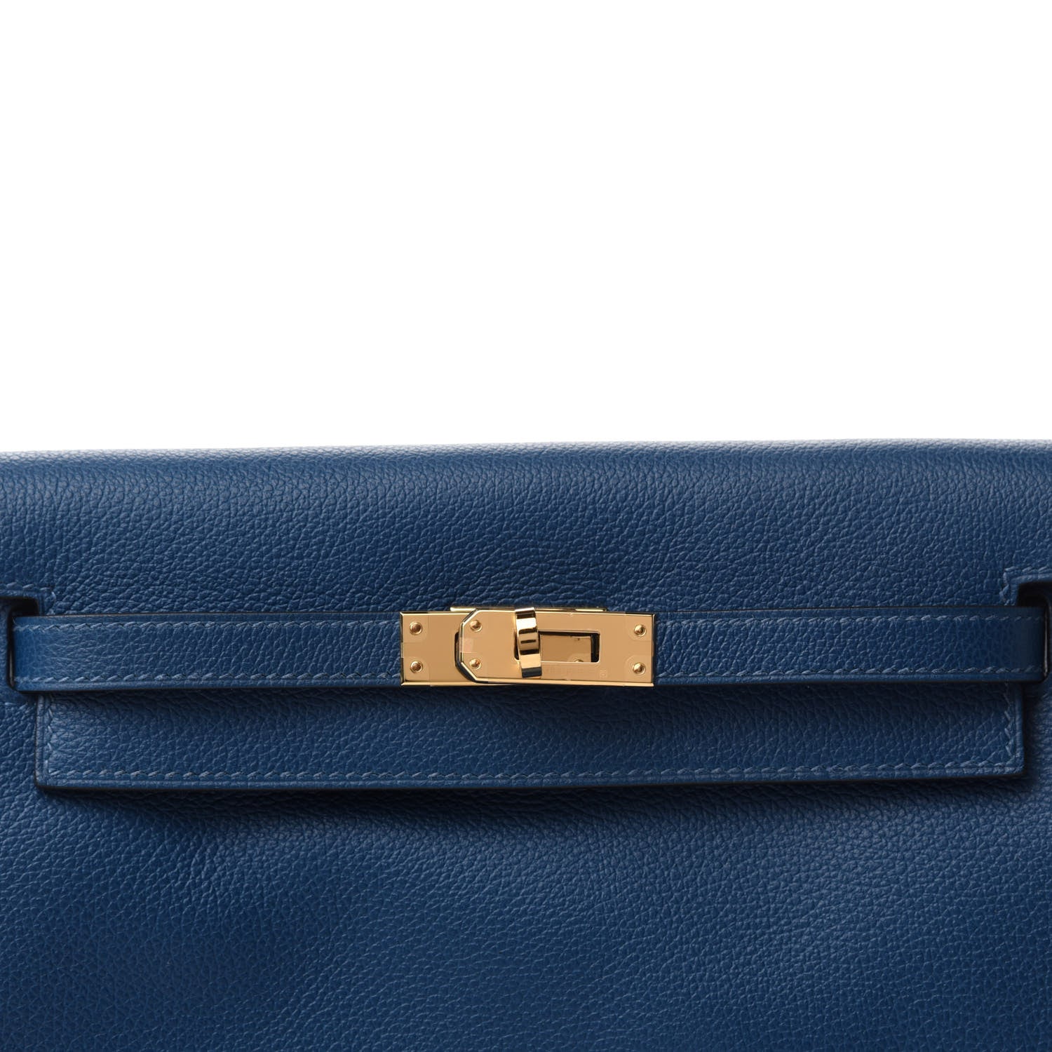 Hermes Evercolor Kelly Danse II Belt Bag Deep Bleu 12 of 13