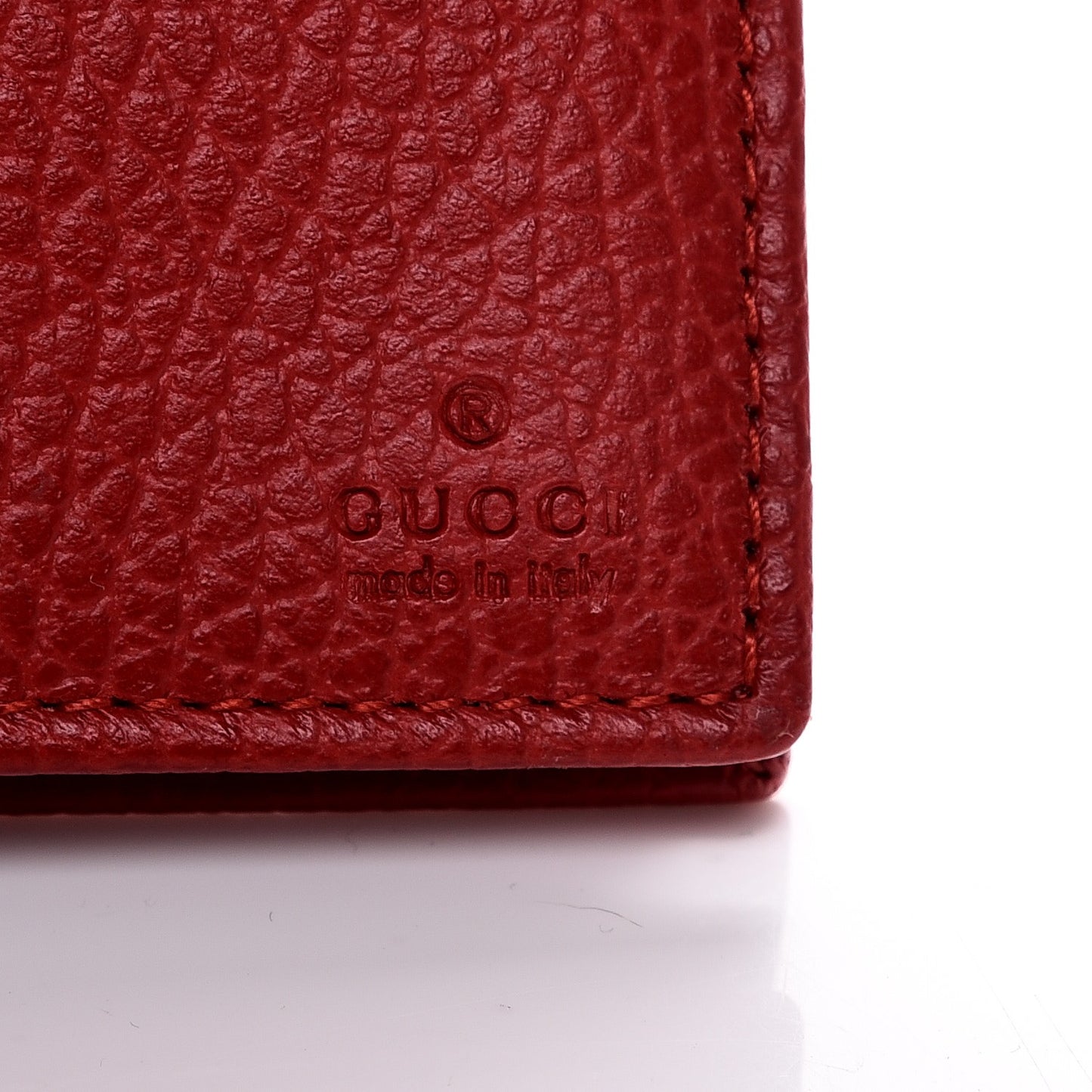 Dollar Calfskin Mini Swing Wallet Bag Oxidation