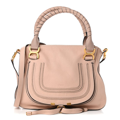 Chloe Calfskin Medium Marcie Satchel Pale Pink 1 of 10