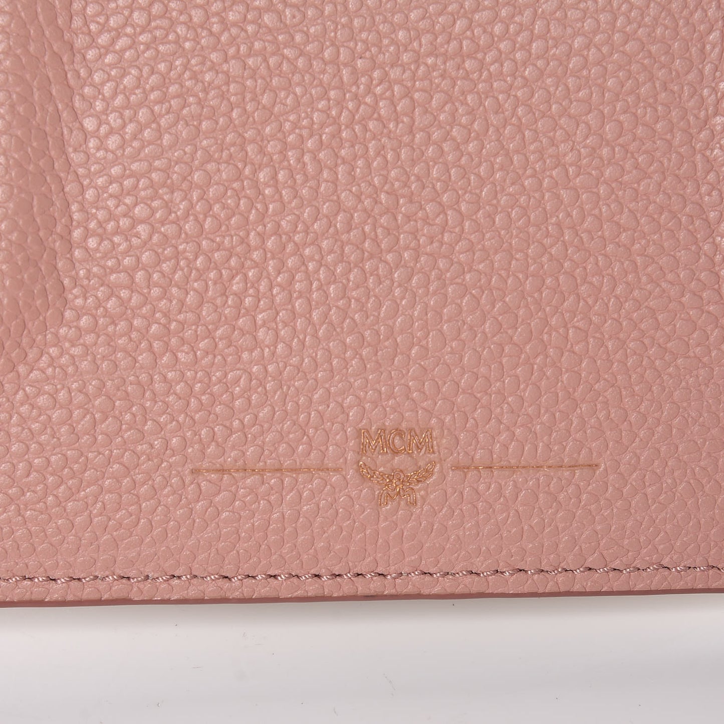 Grained Calfskin Mini Karo Crossbody Bag Pink