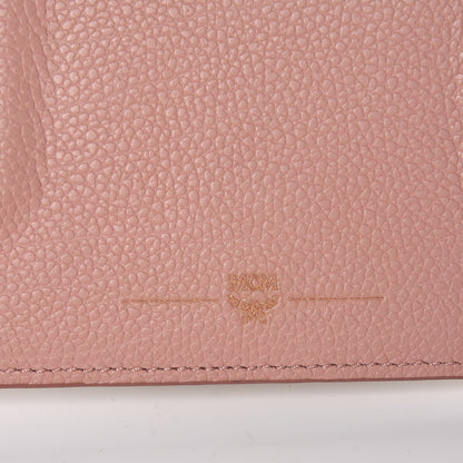 MCM Grained Calfskin Mini Karo Crossbody Bag Pink 6 of 10