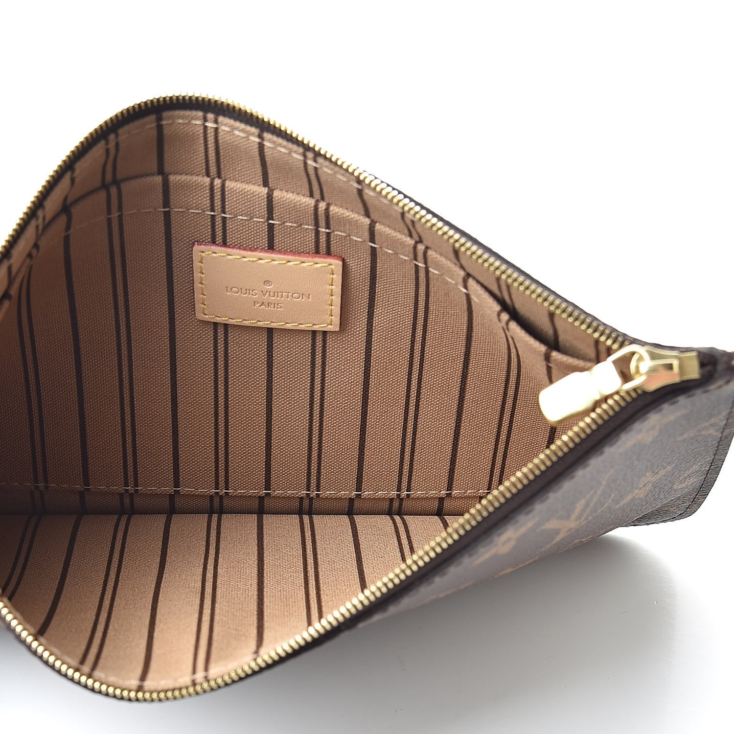 Louis Vuitton Monogram Neverfull MM GM Pochette 5 of 8