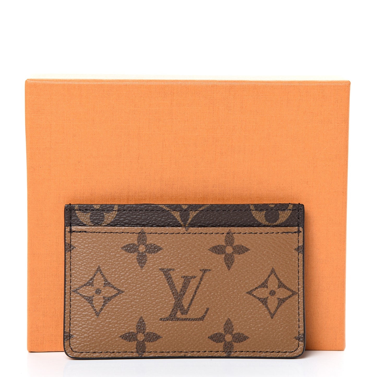 Reverse Monogram Card Holder