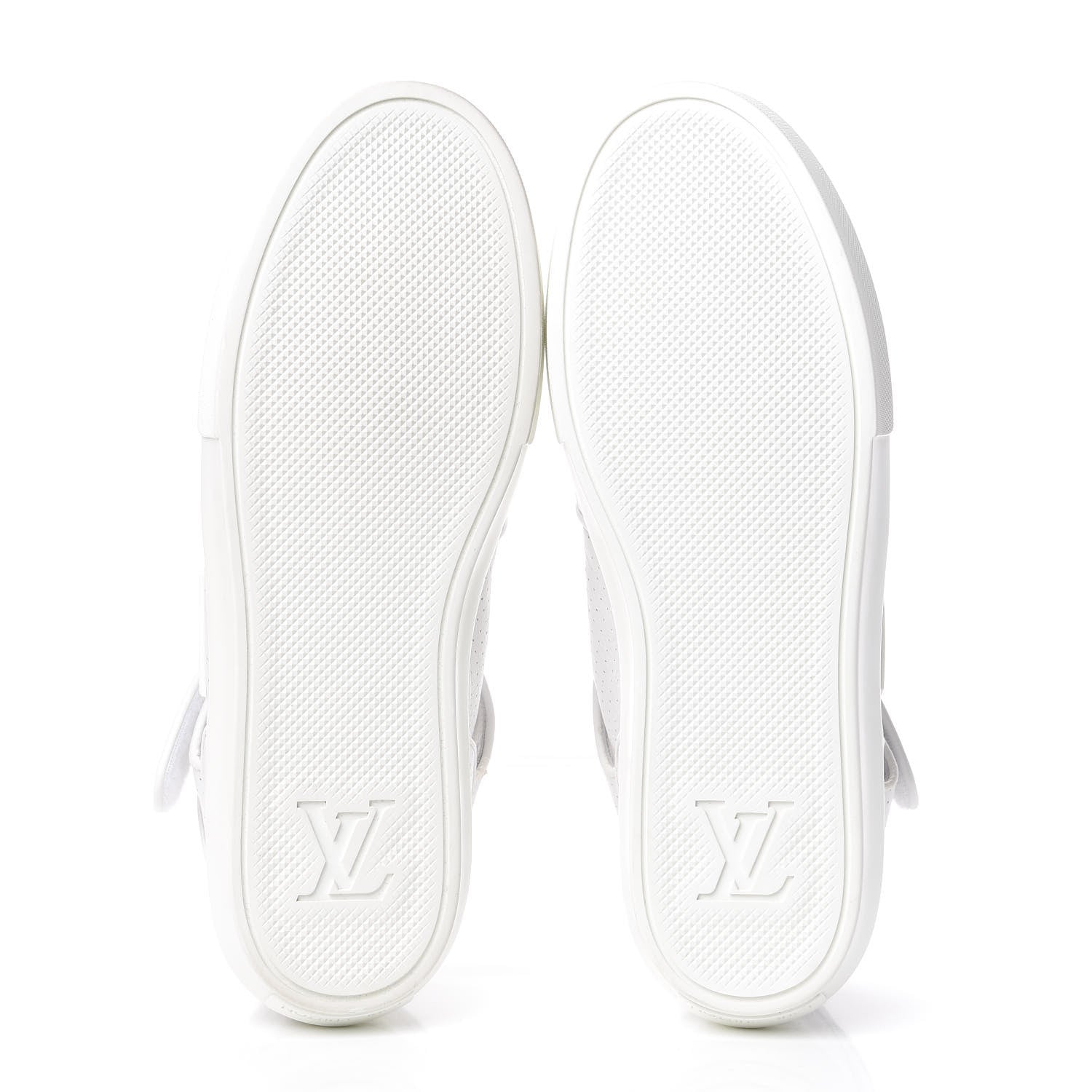 Louis Vuitton Calfskin Perforated Acapulco Sneakers 8 White 6 of 13