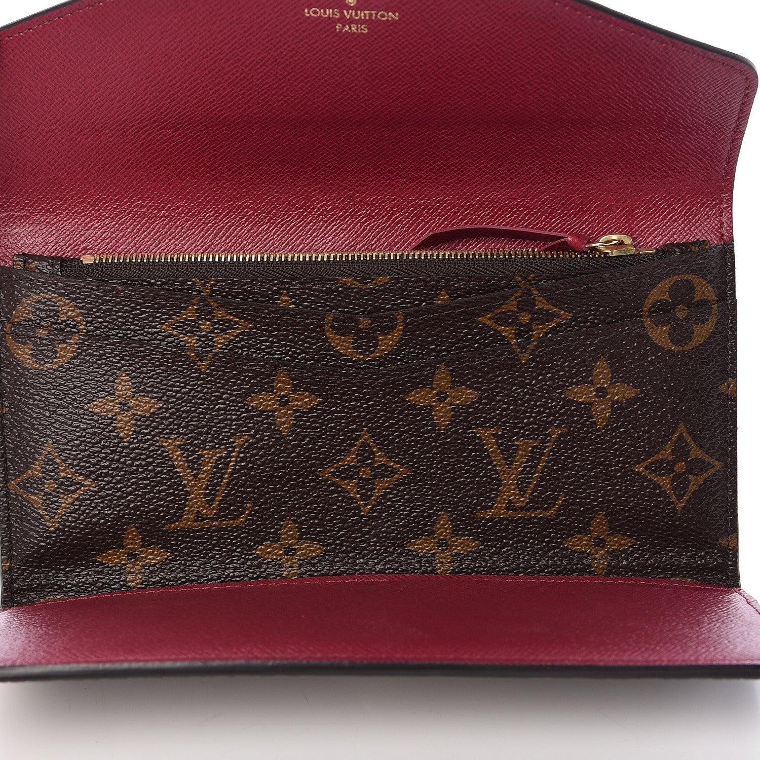 Louis Vuitton Monogram Josephine Wallet Fuchsia 5 of 10