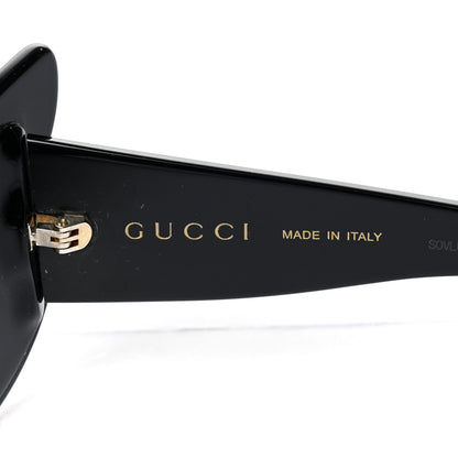 Gucci Acetate Cat Eye Hollywood Forever Sunglasses GG0710S Black 5 of 6