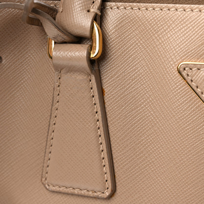 Prada Saffiano Large Galleria Double Zip Tote Cammeo 12 of 20