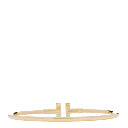 Tiffany 18K Yellow Gold T Wire Bracelet 2 of 3