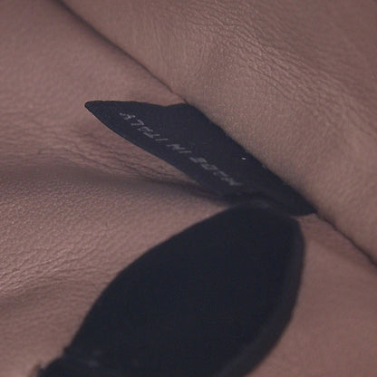 Prada Saffiano Vernice Small Crystal Pyramid Bag Black 7 of 8