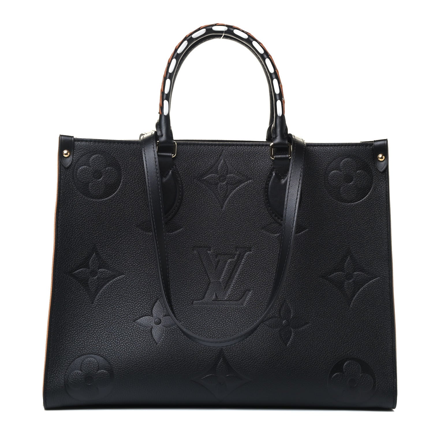 Louis Vuitton Empreinte Monogram Giant Wild At Heart Onthego MM Black 1 of 4