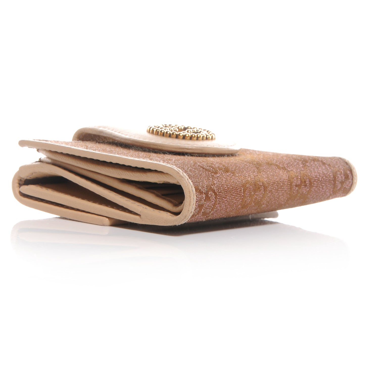 Monogram Lurex Scarlett Compact Wallet