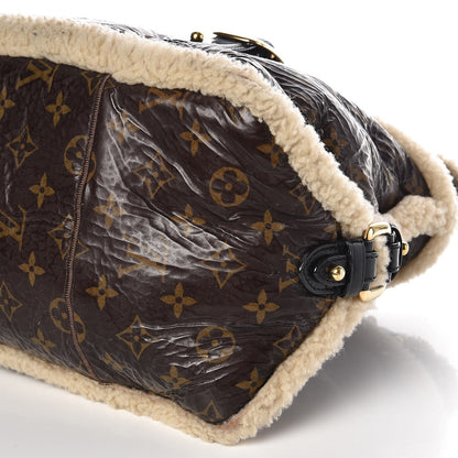 Louis Vuitton Patent Monogram Shearling Sac Thunder 11 of 11