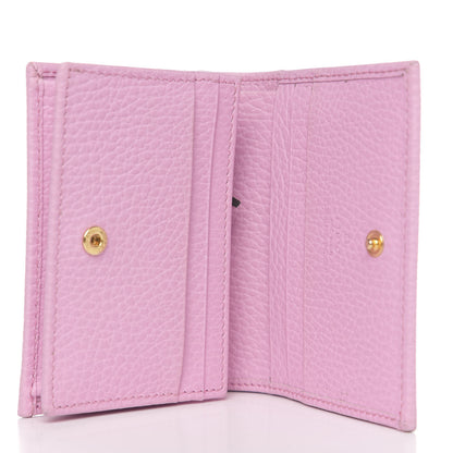 Gucci Dollar Calfskin Bosco Card Case Wallet Malva 4 of 7