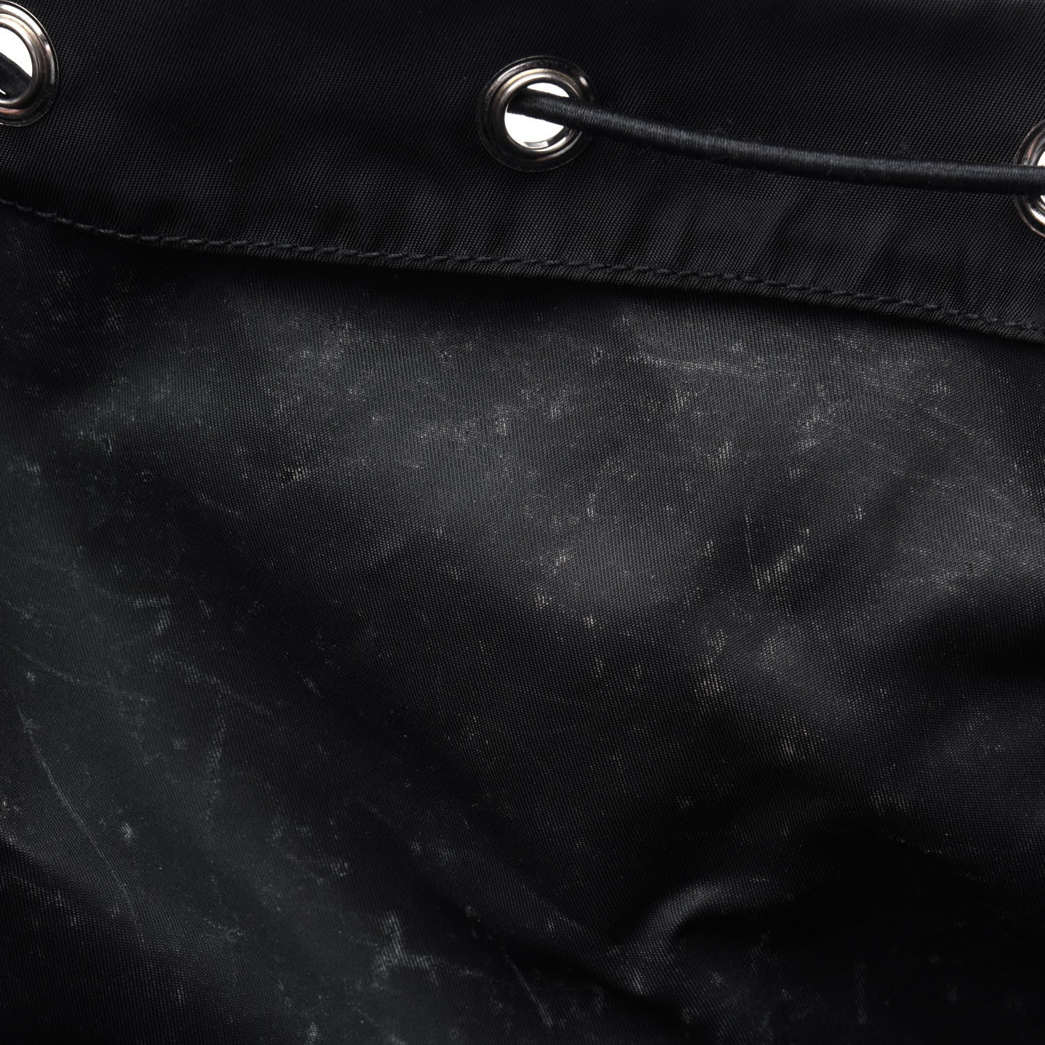 Prada Tessuto Nylon Montagna Double Buckle Backpack Black 7 of 13