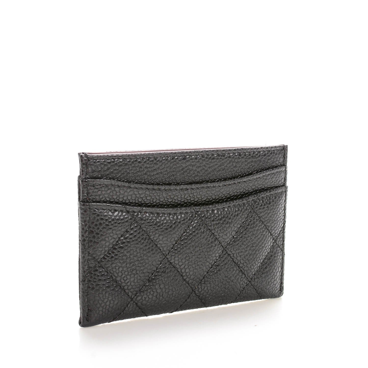 Chanel Caviar Quilted Card Holder Black 3 of 8