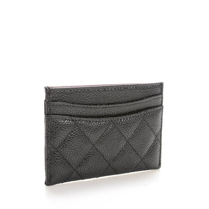 Chanel Caviar Quilted Card Holder Black 3 of 8