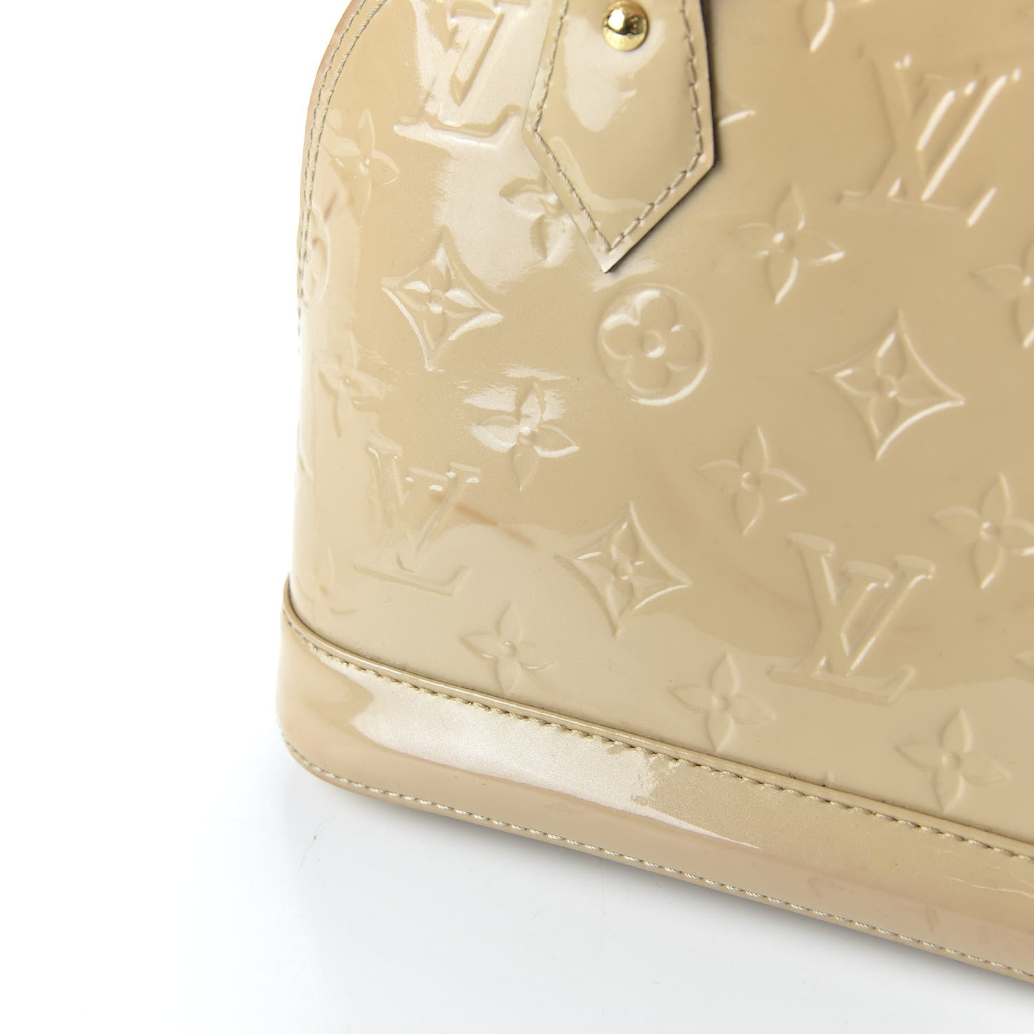 Louis Vuitton Vernis Alma BB Dune 10 of 10