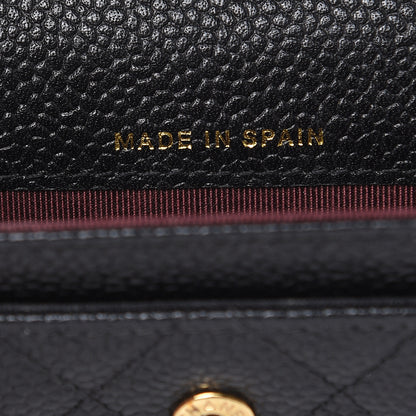 Chanel Caviar Quilted Flap Card Holder Black 7 of 8