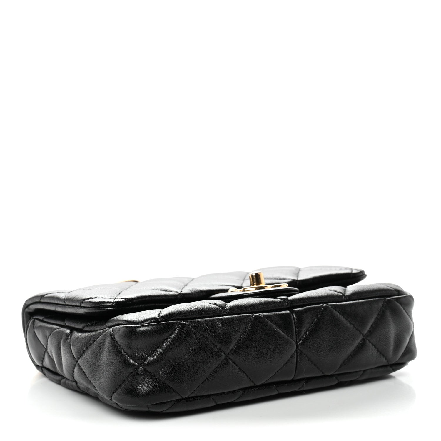 Chanel Lambskin Quilted Small Funky Town Flap Black 4 of 10