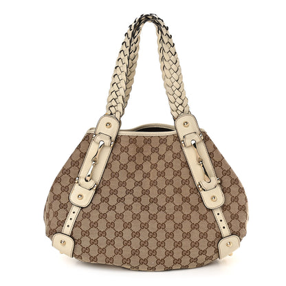Gucci Monogram Small Pelham Shoulder Bag Off White 1 of 14