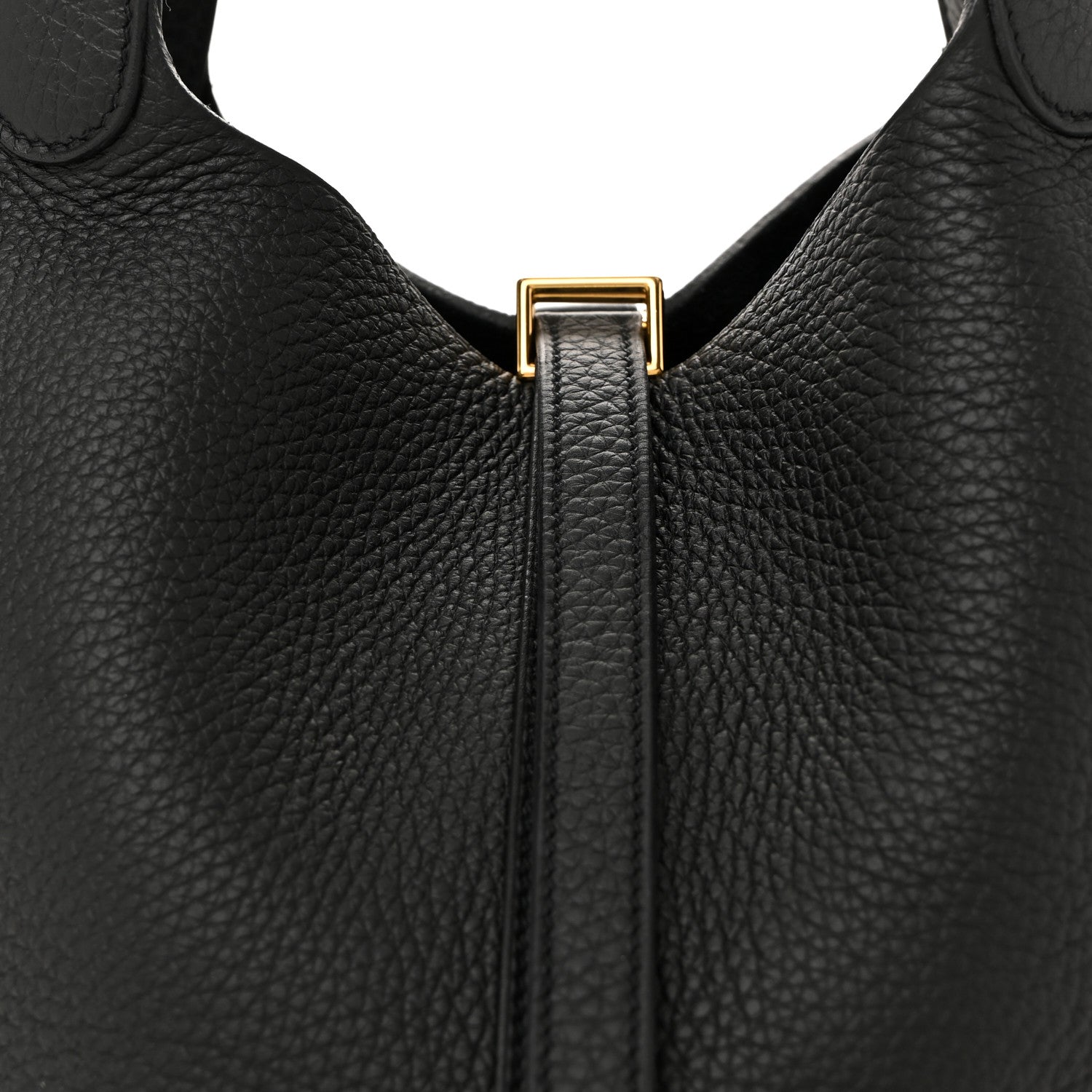 Hermes Taurillon Clemence Picotin Lock 22 MM Black 11 of 15