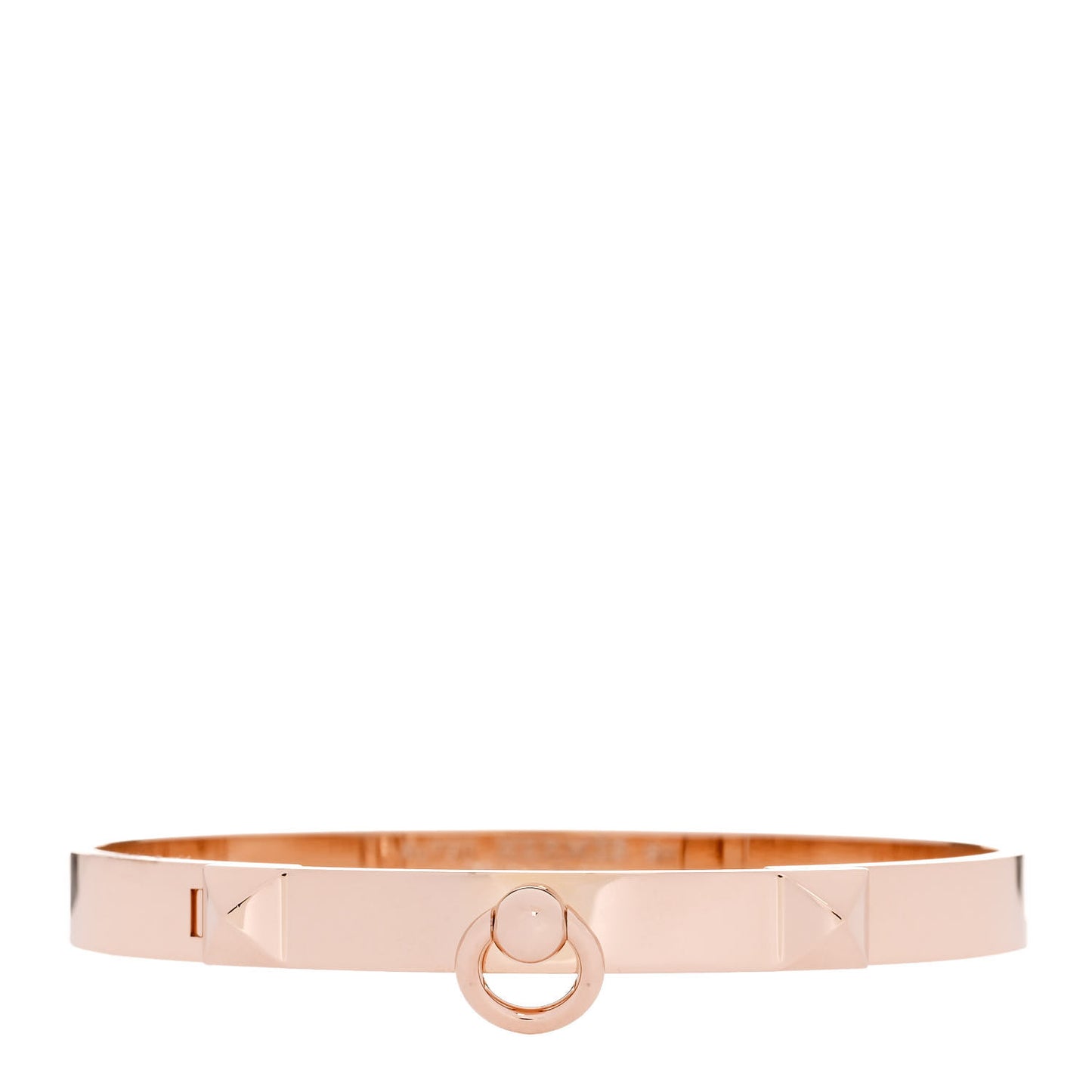 18K Rose Gold PM Collier De Chien Bracelet SH