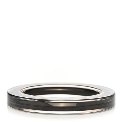 Gucci Plexiglass Transparent Bangle Bracelet Black 3 of 5