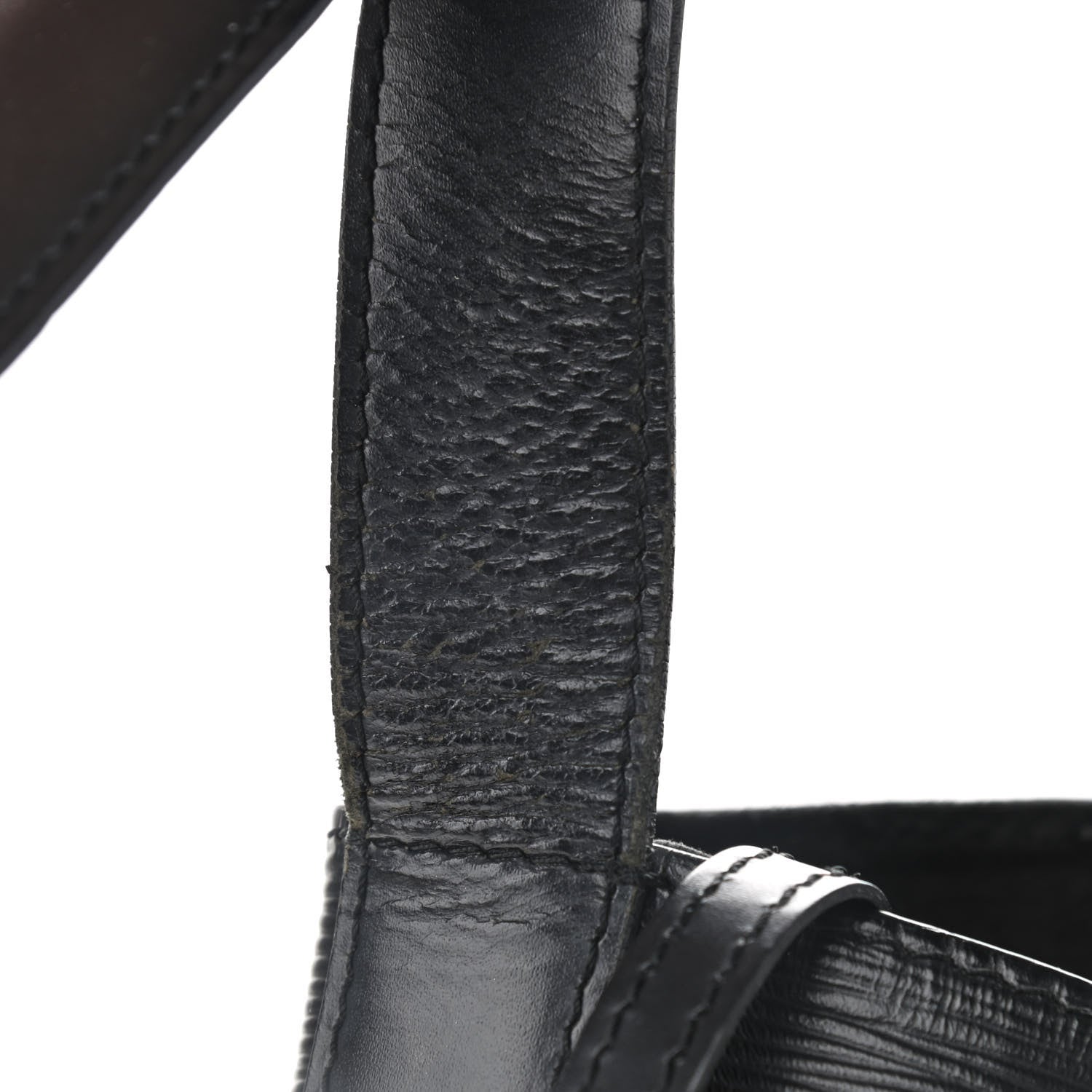 Louis Vuitton Epi Sac D'Epaule GM Black 12 of 12