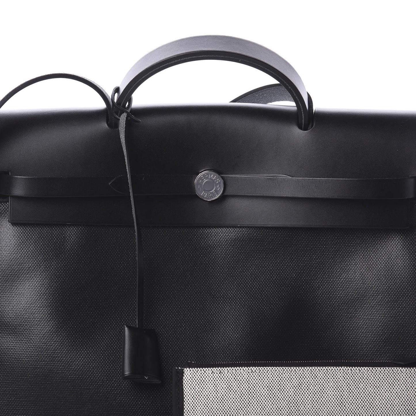 Toile H Berline Vache Hunter Herbag Zip 39 MM Black Ecru