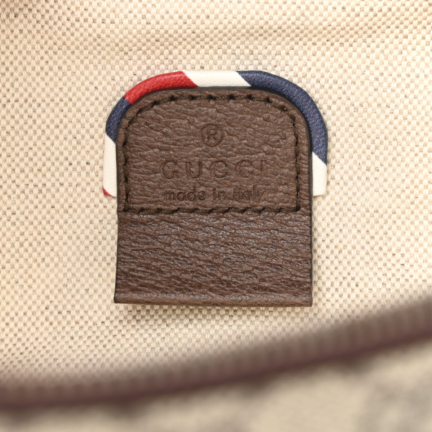 GG Supreme Monogram Courrier Belt Bag Beige New Acero