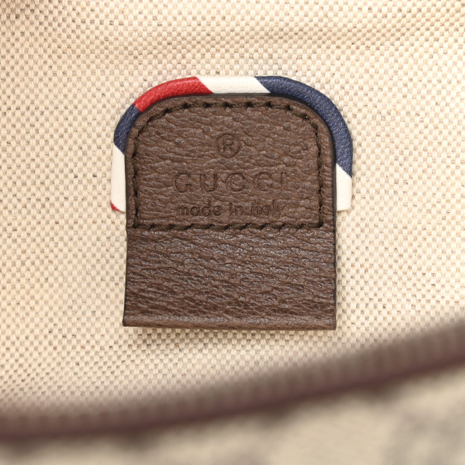 Gucci GG Supreme Monogram Courrier Belt Bag Beige New Acero 6 of 10