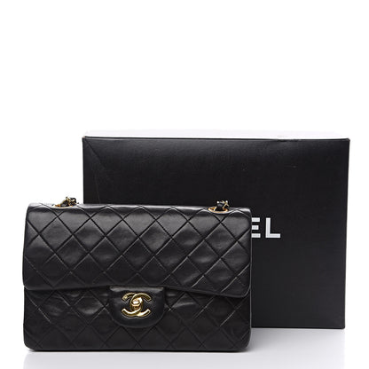 Chanel Lambskin Quilted Small Double Flap Black 16 of 16