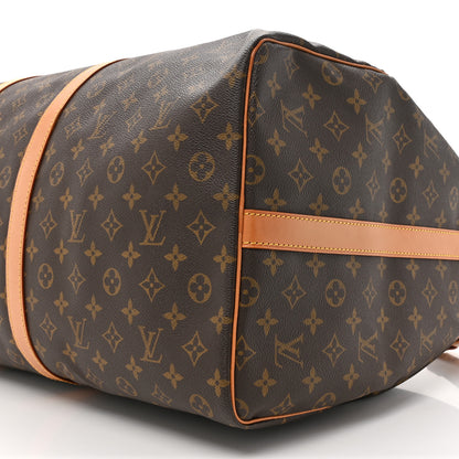 Louis Vuitton Monogram Keepall Bandouliere 60 9 of 15