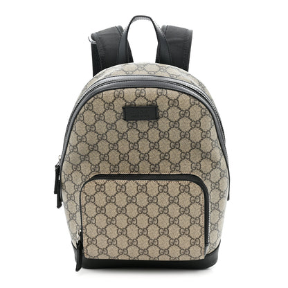 Gucci GG Supreme Monogram Small Eden Day Backpack Black 1 of 10