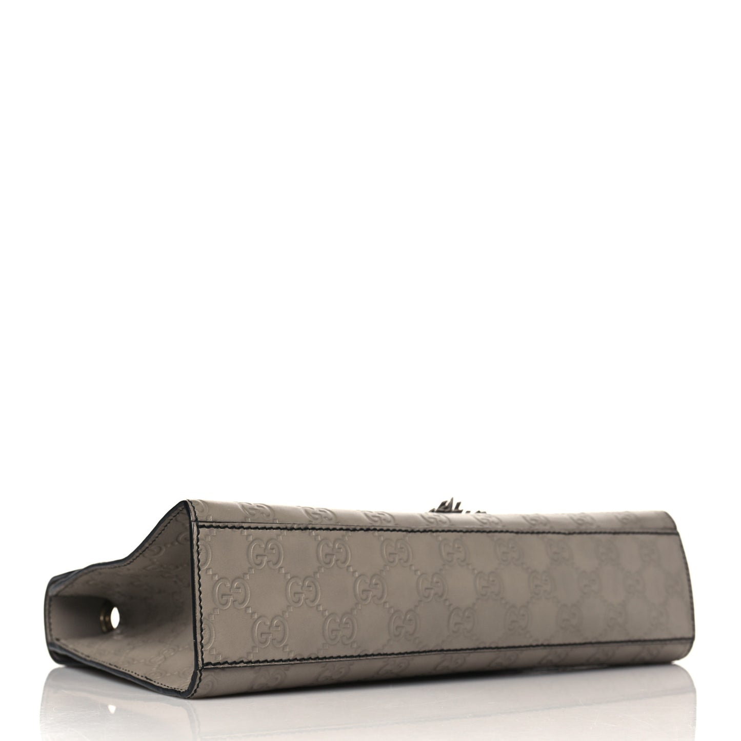 Soft Guccissima Medium Emily Chain Shoulder Bag Storm Grey