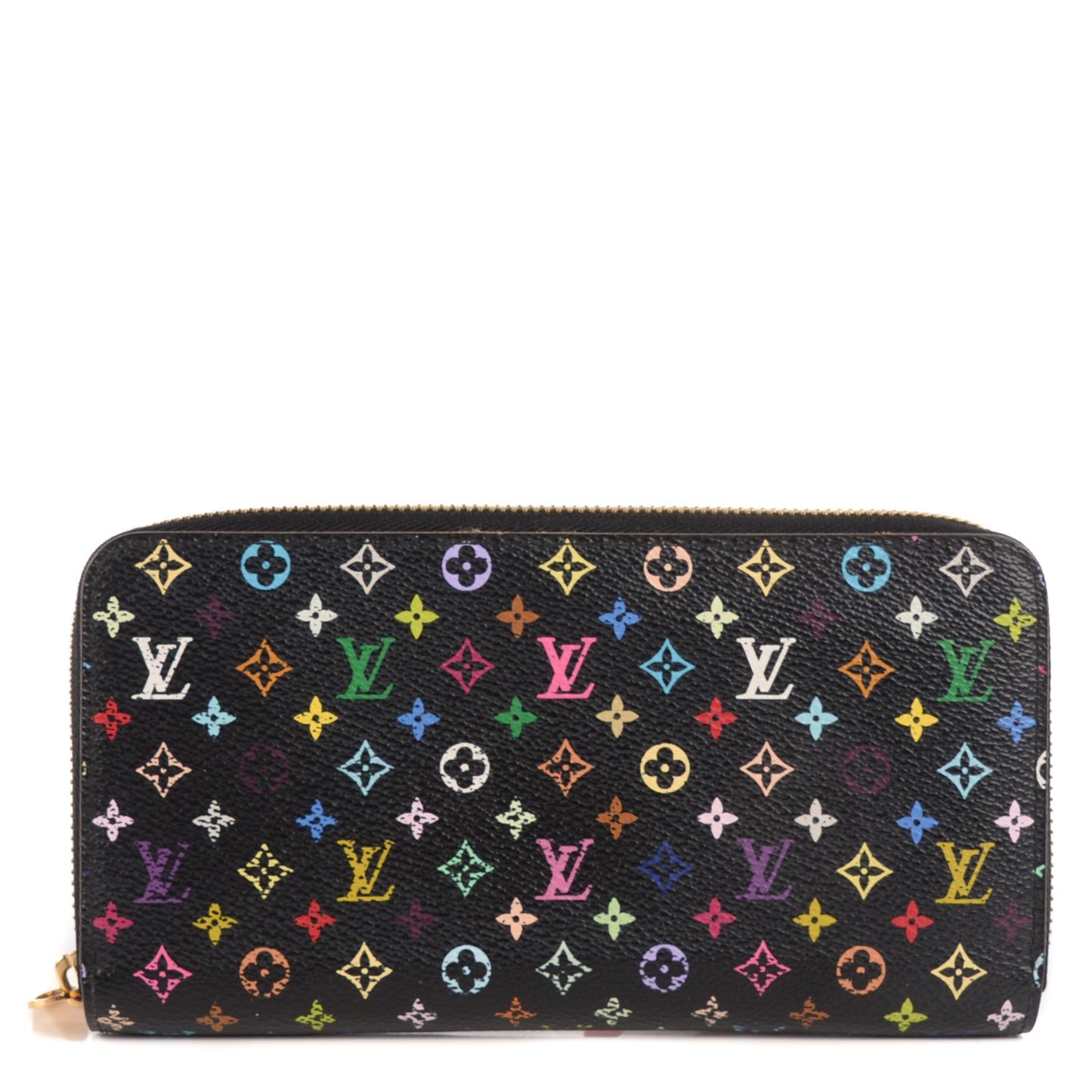 Monogram Multicolor Zippy Wallet Black Grenade