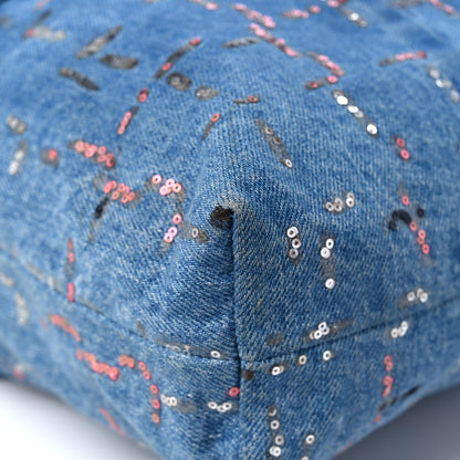 Chanel Denim Sequin Chanel 22 Blue 11 of 14