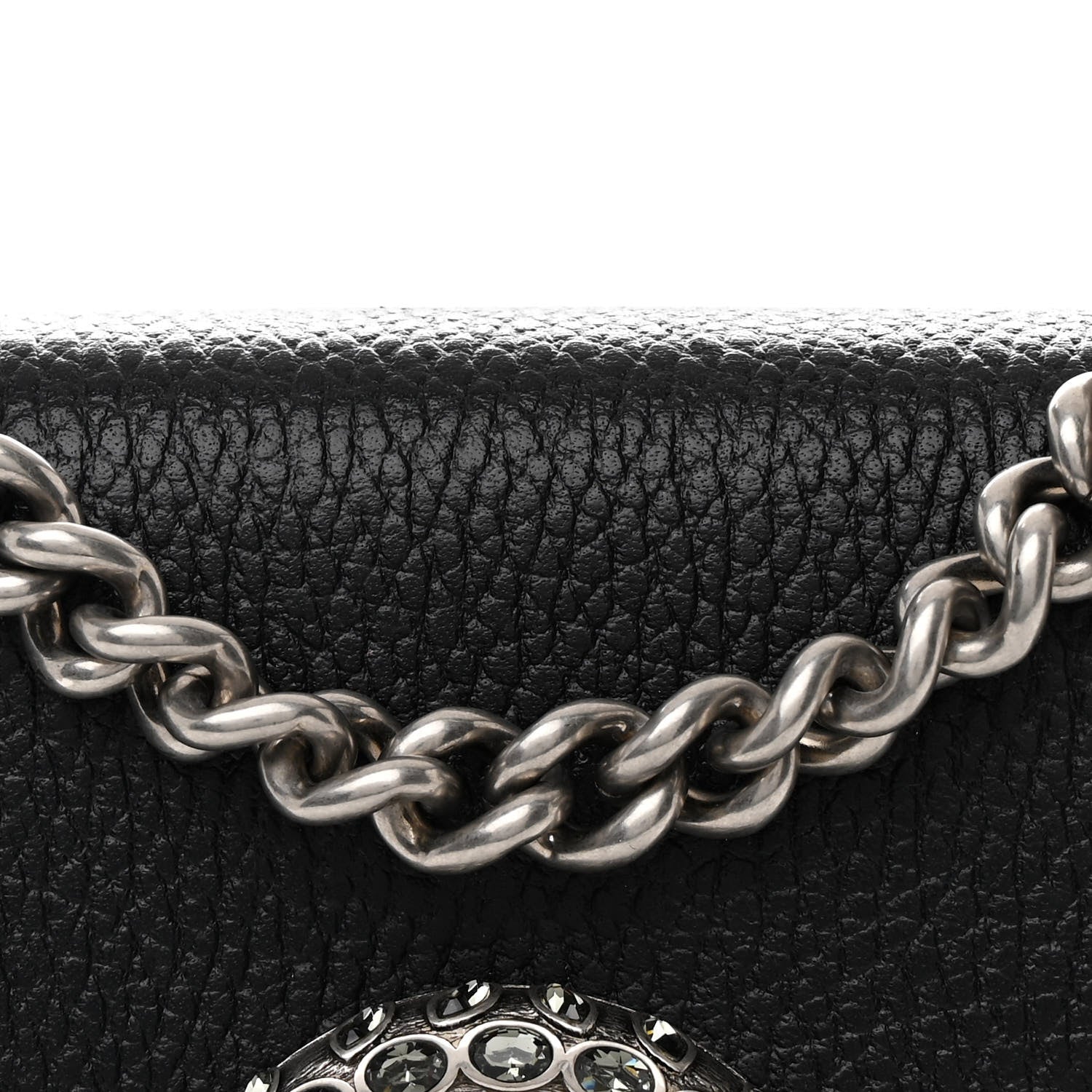 Gucci Calfskin Mini Dionysus Shoulder Bag Black 8 of 12