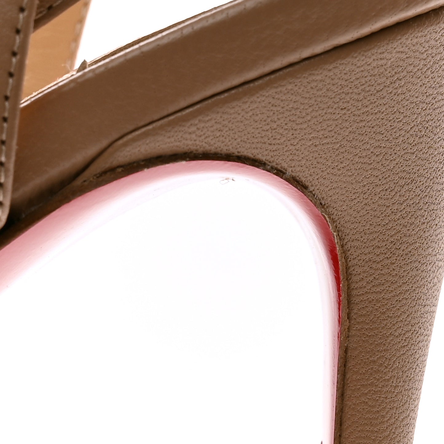 Nappa Loubi Queen 120 Pumps 39 Nude